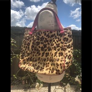 ALFANI animal print leather tote/purse